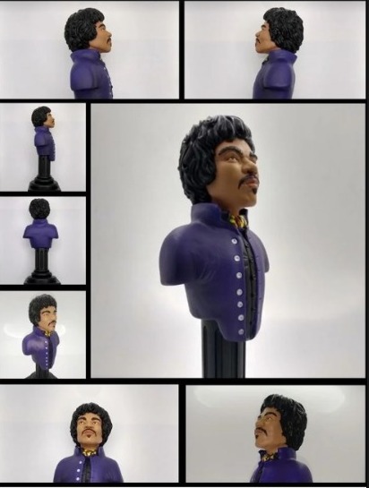 Escultura de Jimi Hendrix