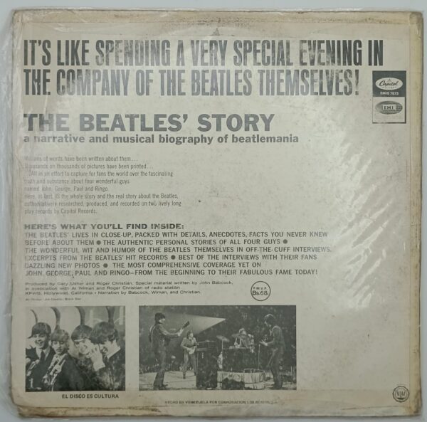 The Beatles Story Cara Posterior